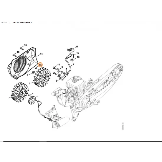 STIHL Puszka 0000 963 0809